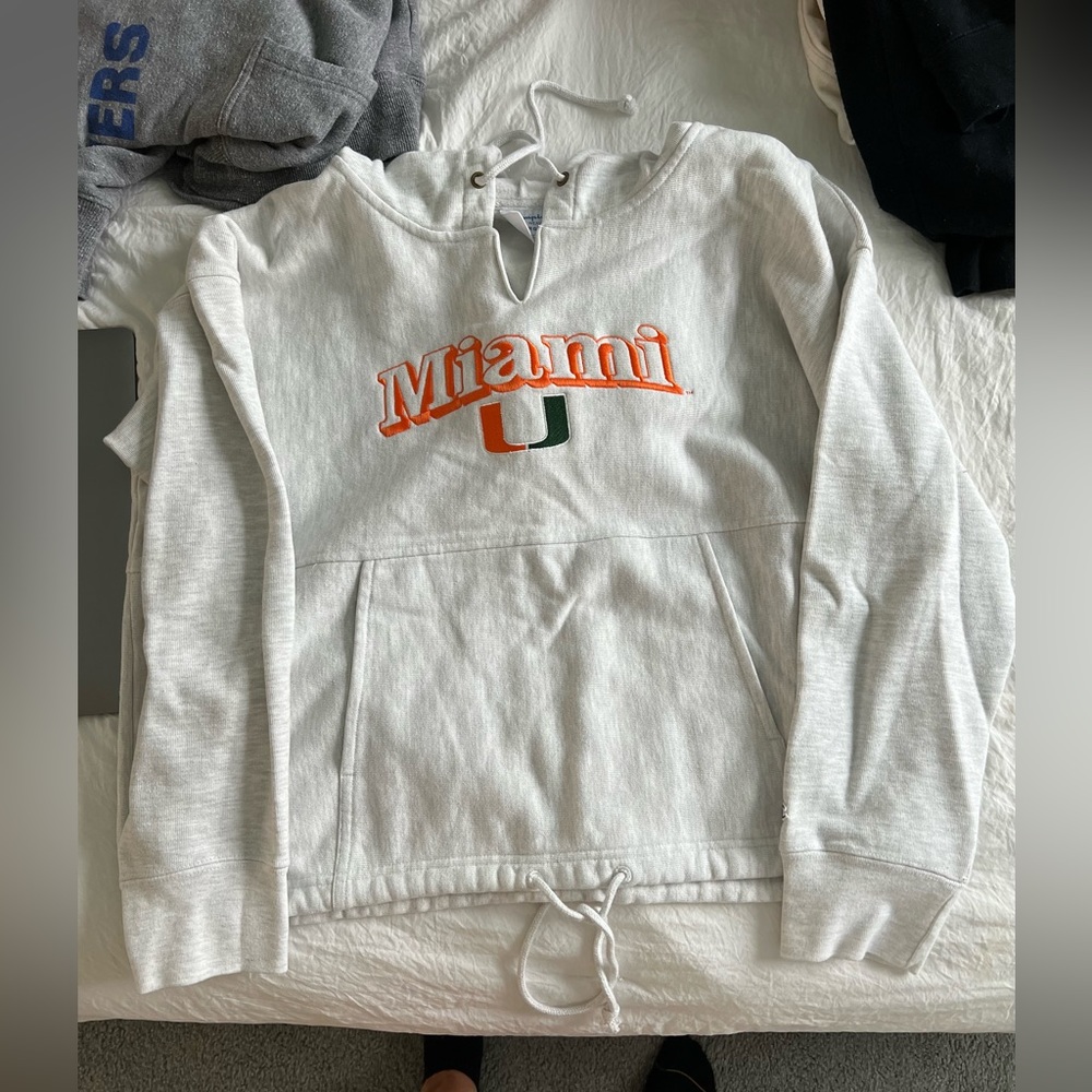 University of Miami Hoodie🧡💚